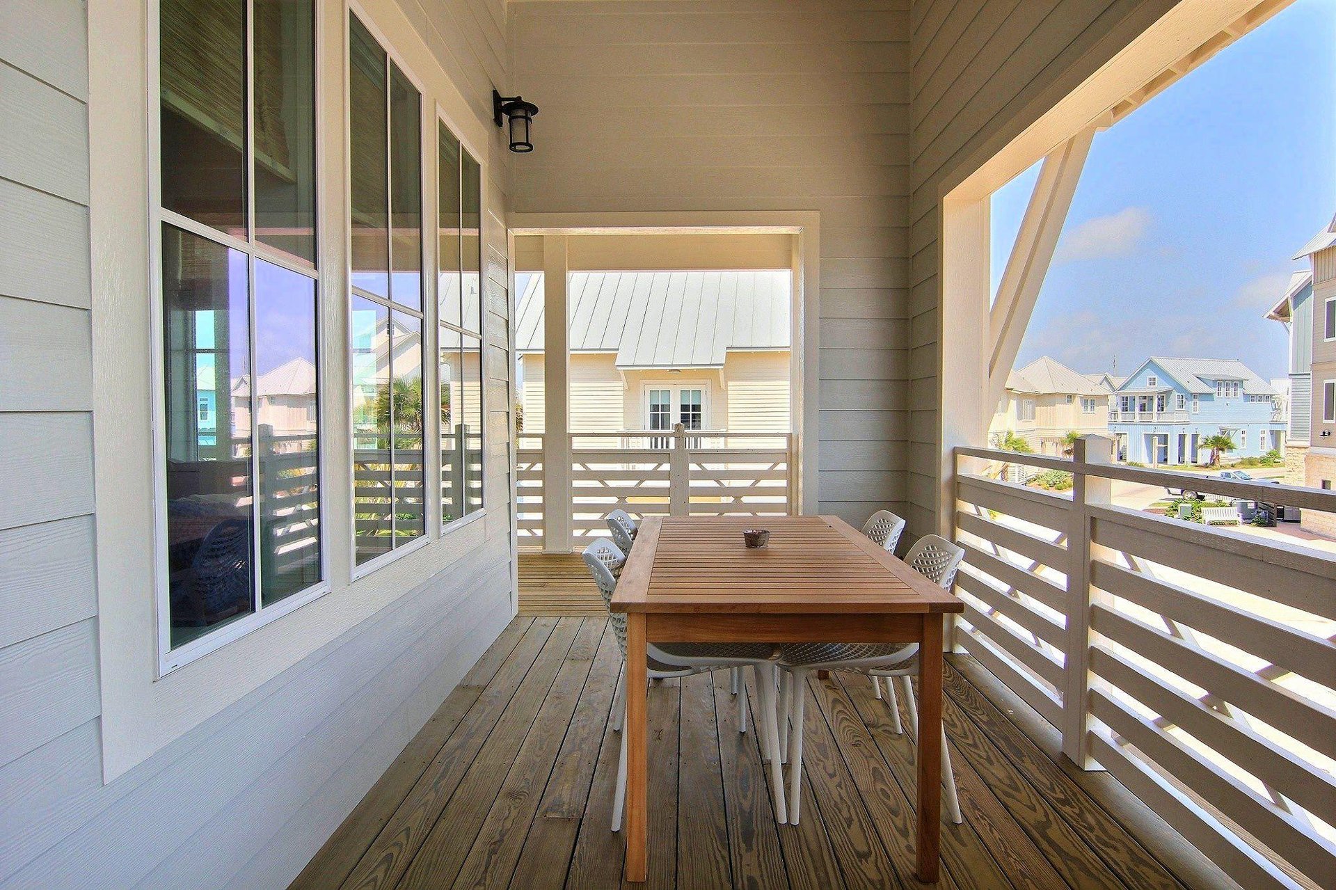 Second Floor Wrap Around Balcony