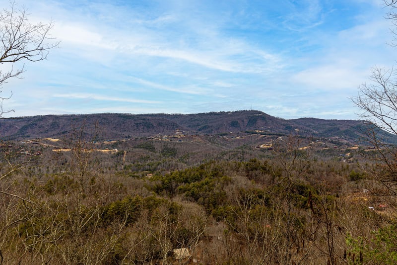 View at Cupids Crossing, a 1 bedroom cabin rental located in Pigeon Forge