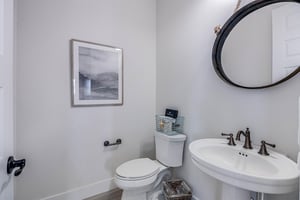 Half Bathroom, 2nd Floor