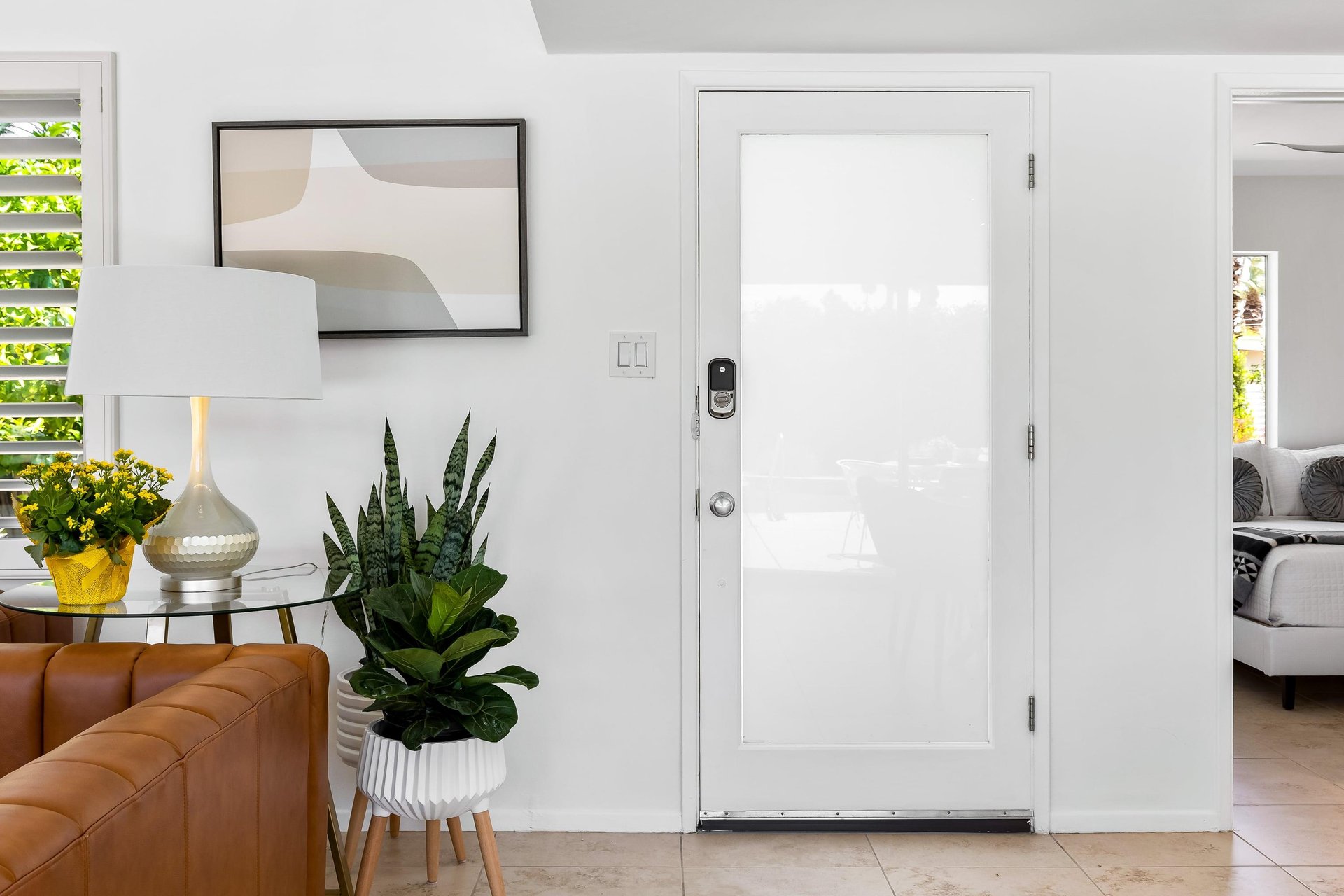 Sparkling entryway