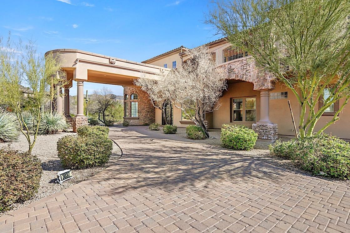 Front driveway