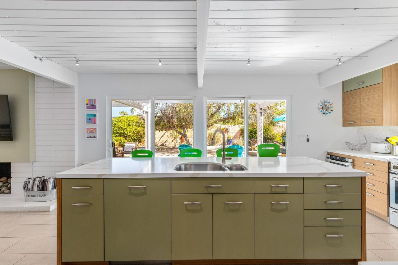 Indoor outdoor flow, perfect for Palm Springs