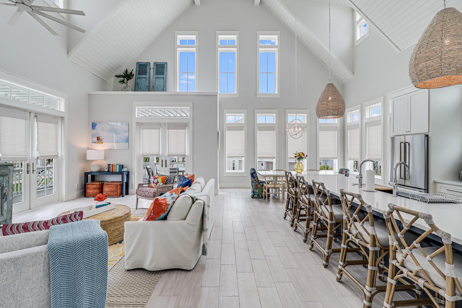 2nd Floor Open Concept Kitchen, Living, Dining