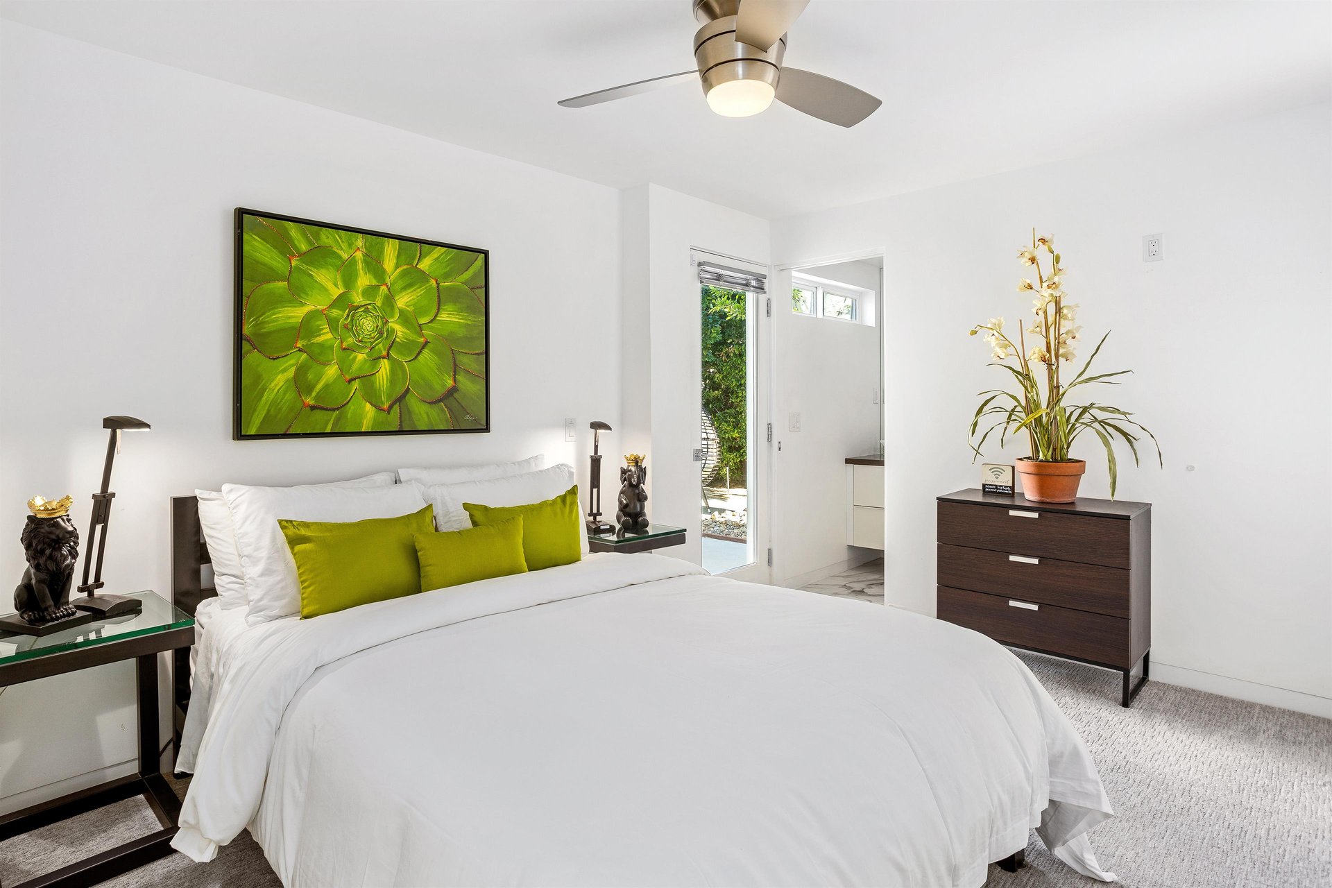 Upscale bedroom