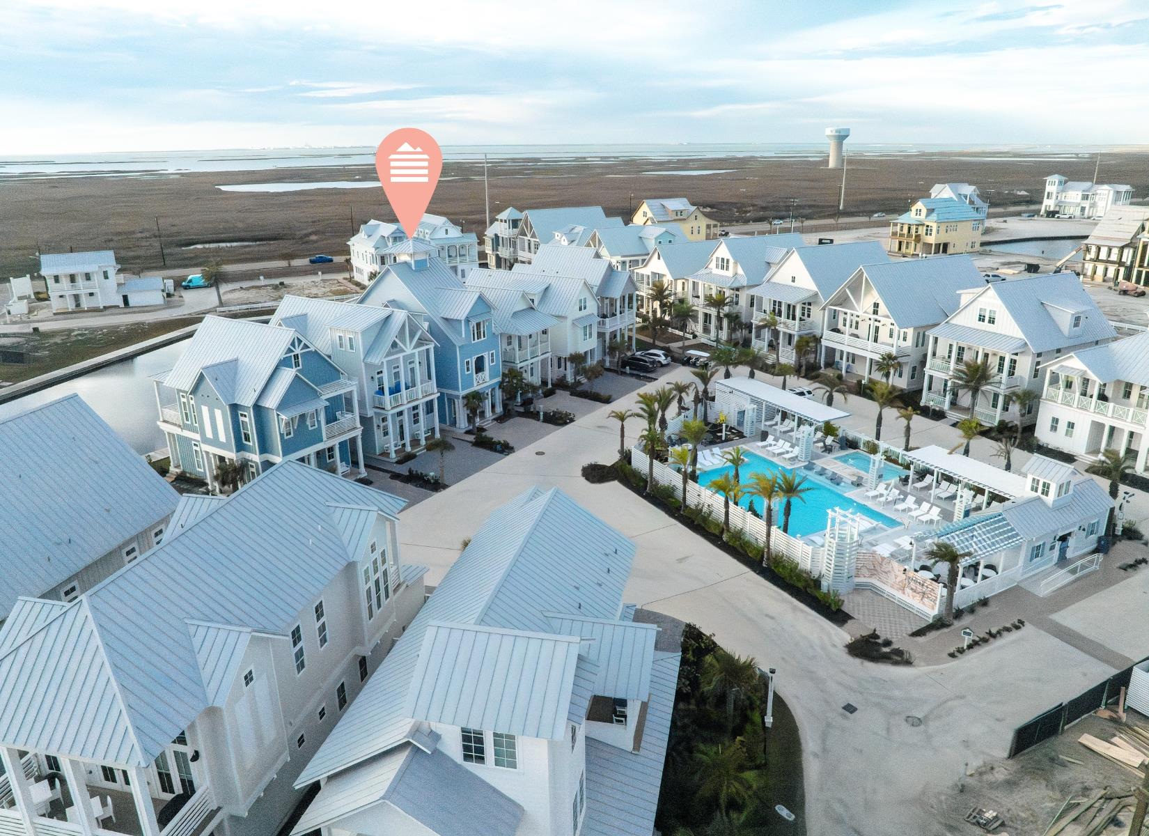 Aerial View, Location