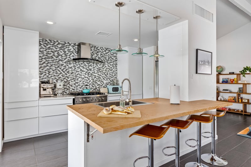 Breakfast bar for four