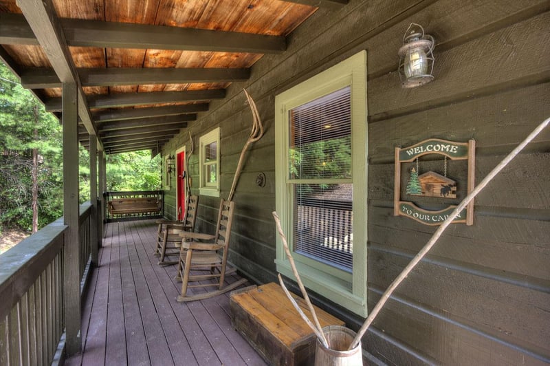 Deck to front door entrance