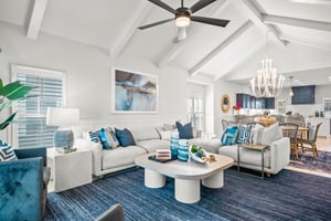 Wide View of 2nd Floor Living Room