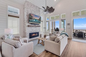 Living Area with Gulf Views, 3rd Floor