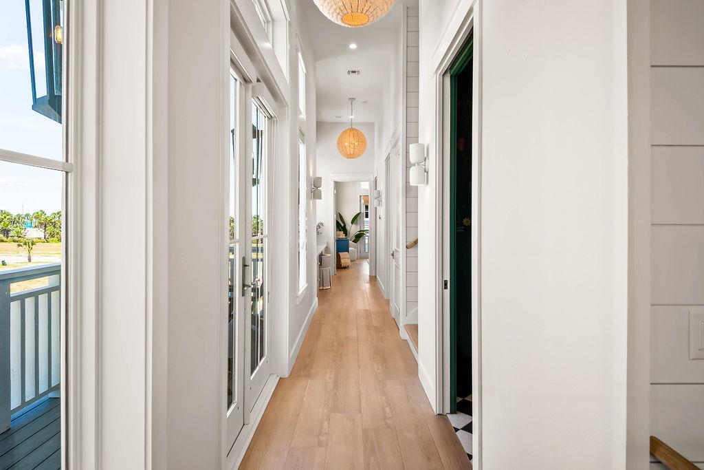 Hallway Office Nook and Laundry Closet, 2nd Floor