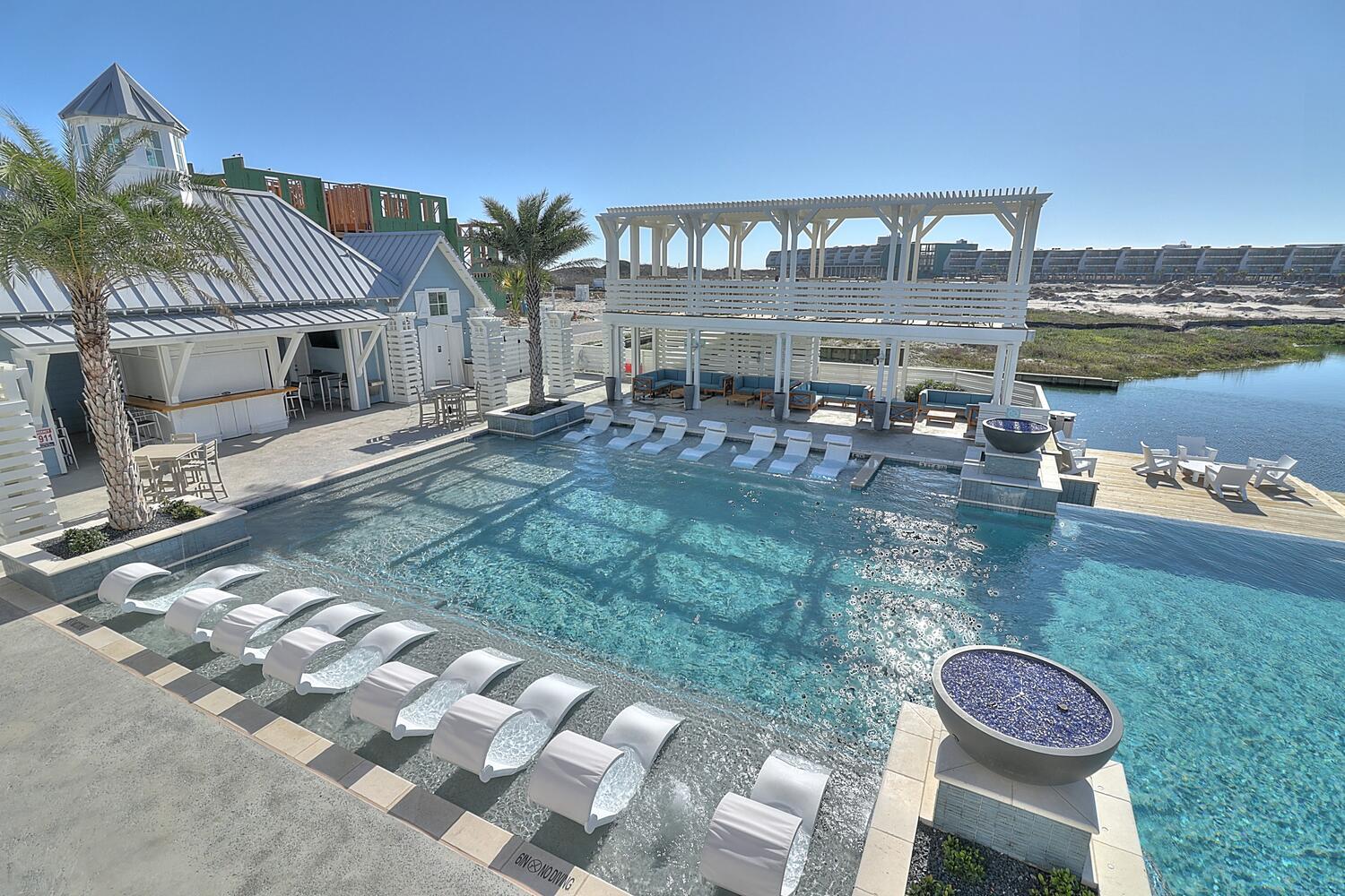 South Pool View from Pool Overlook