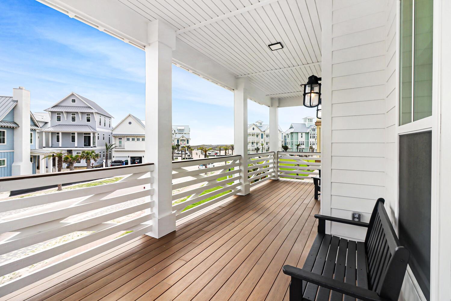 2nd Floor Balcony with Gulf View