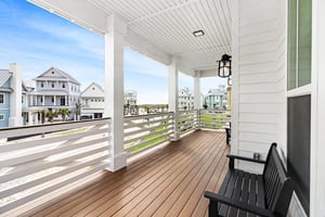 2nd Floor Balcony with Gulf View