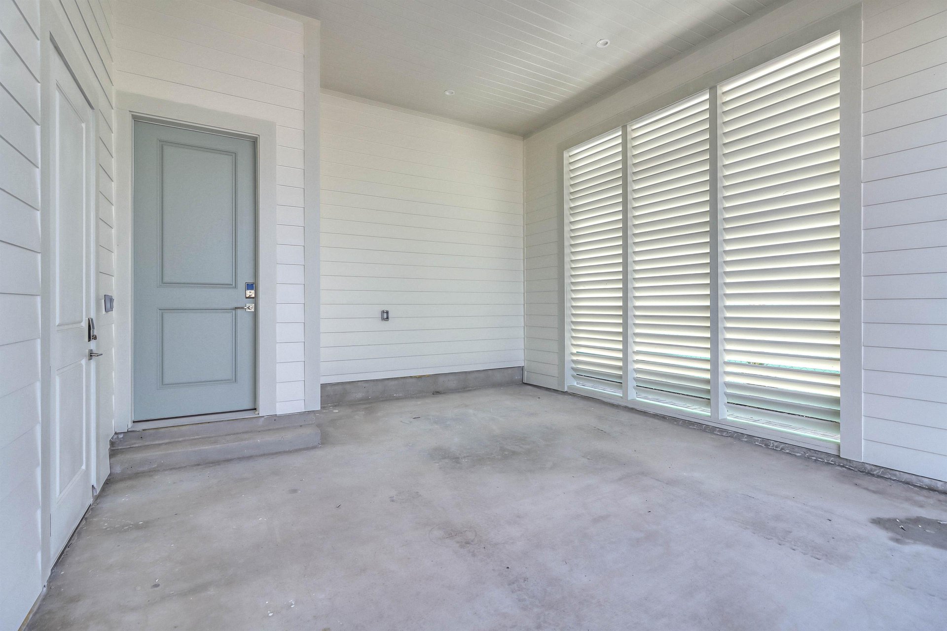 Carport  Back Entrance