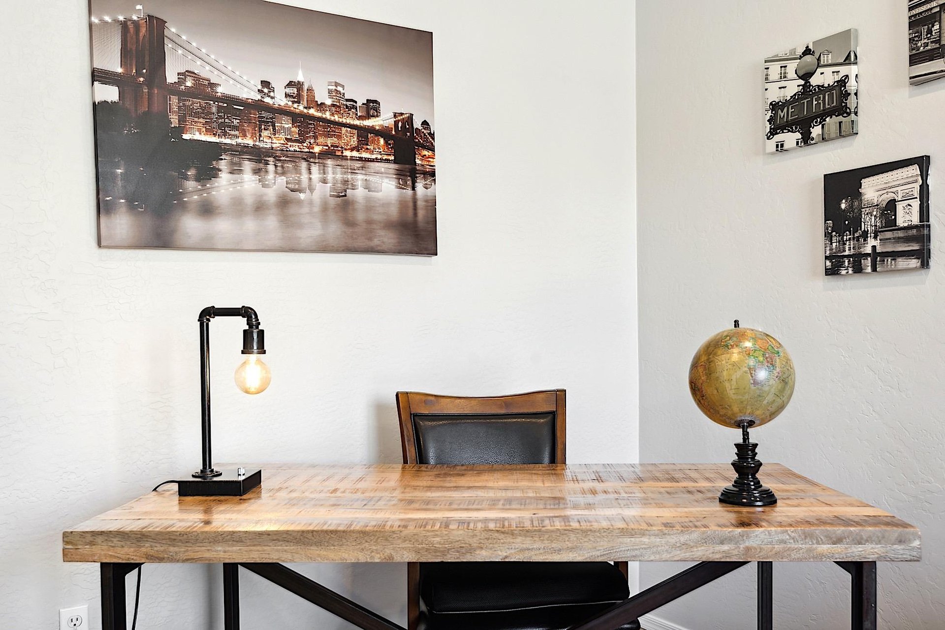 Desk  chair workspace