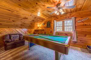 Pool Table at Hidden Pleasure