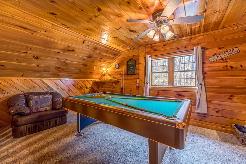 Pool Table at Hidden Pleasure