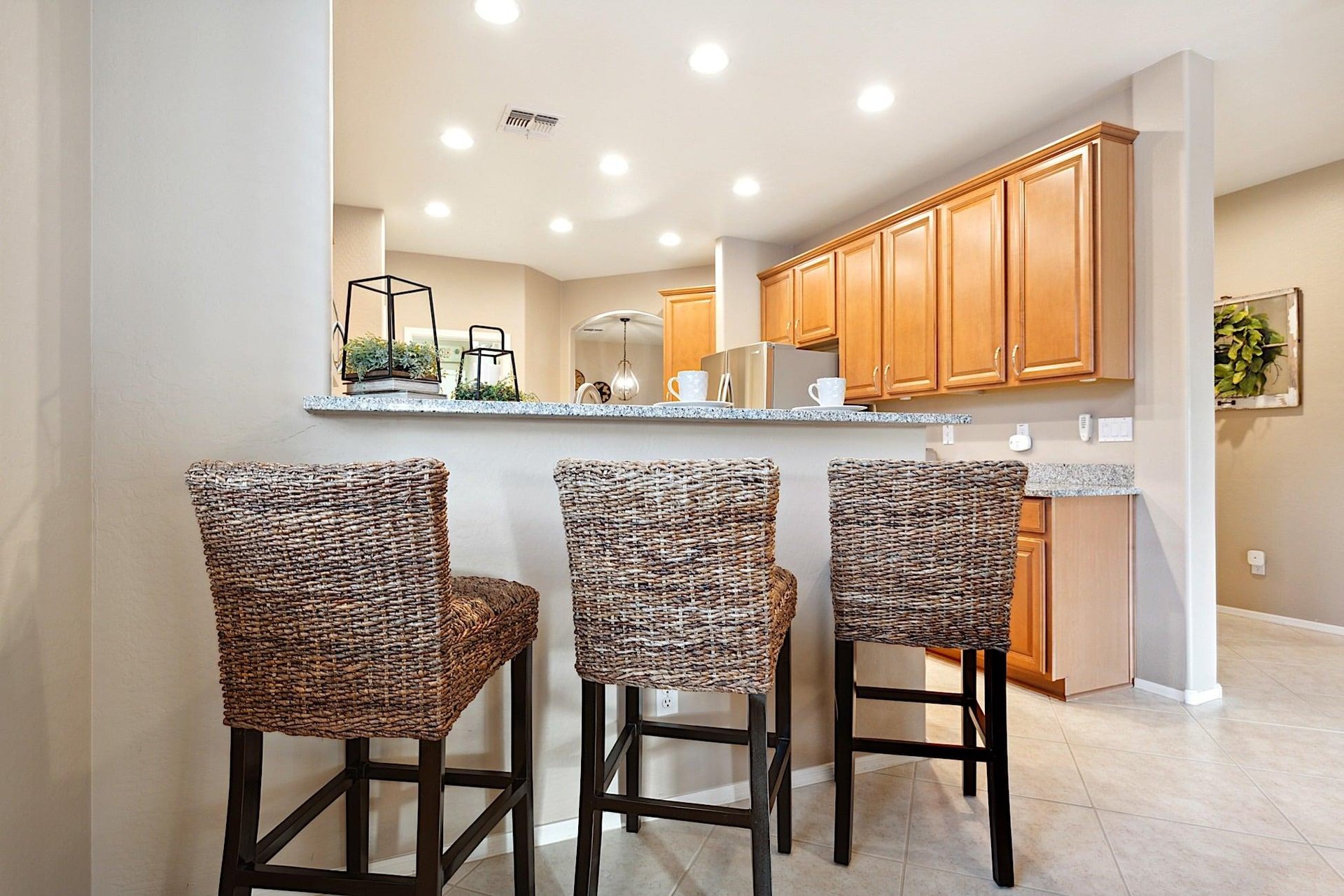 Breakfast bar