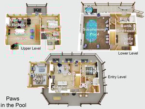 Paws In The Pool Floor Plan