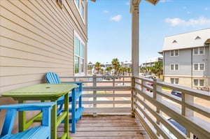 1st Floor, Second Living Area Balcony