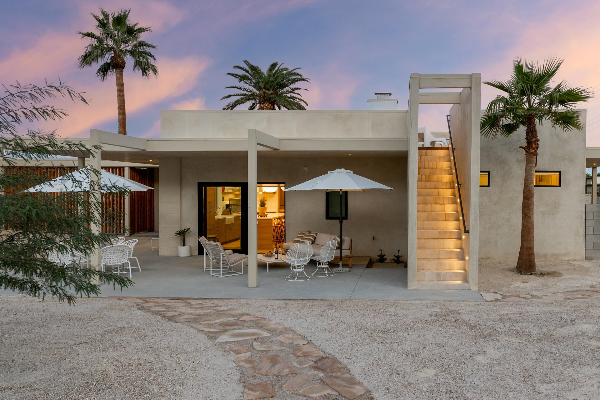 Stunning twilight skies