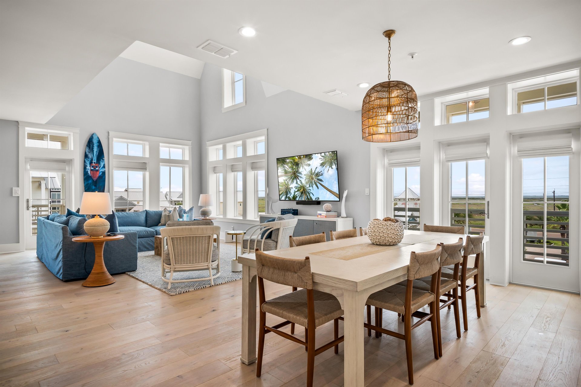 Living room and Dining Area, 1st Floor