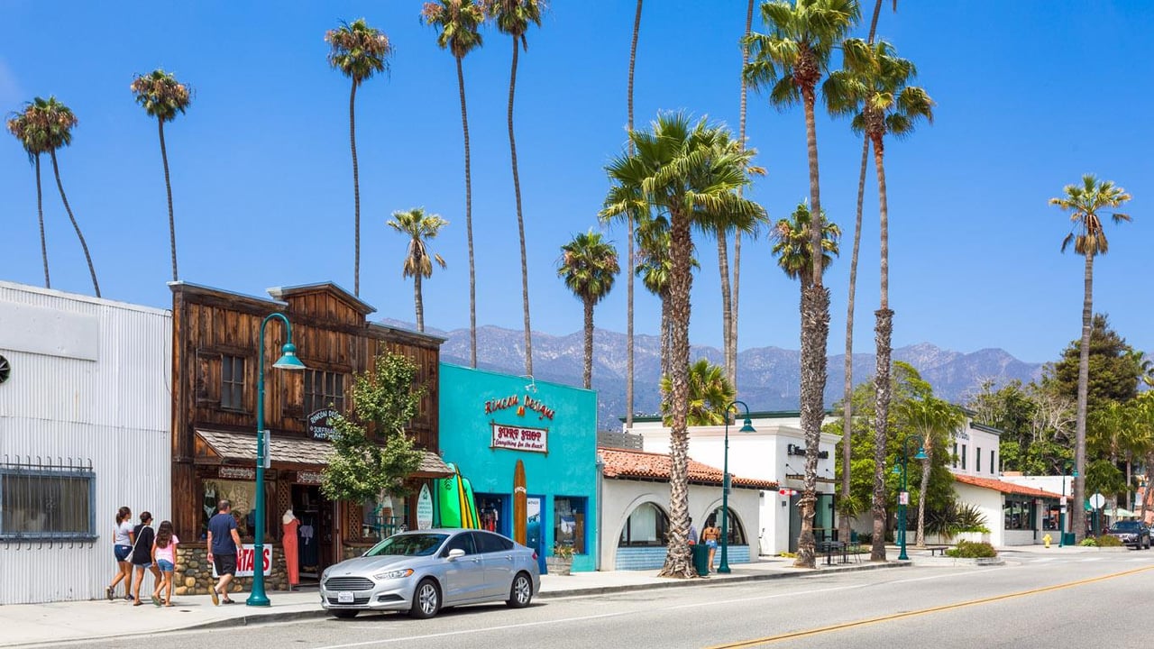 Carpinteria is a easy town to get around. Walk, bike or car, everything is nearby.