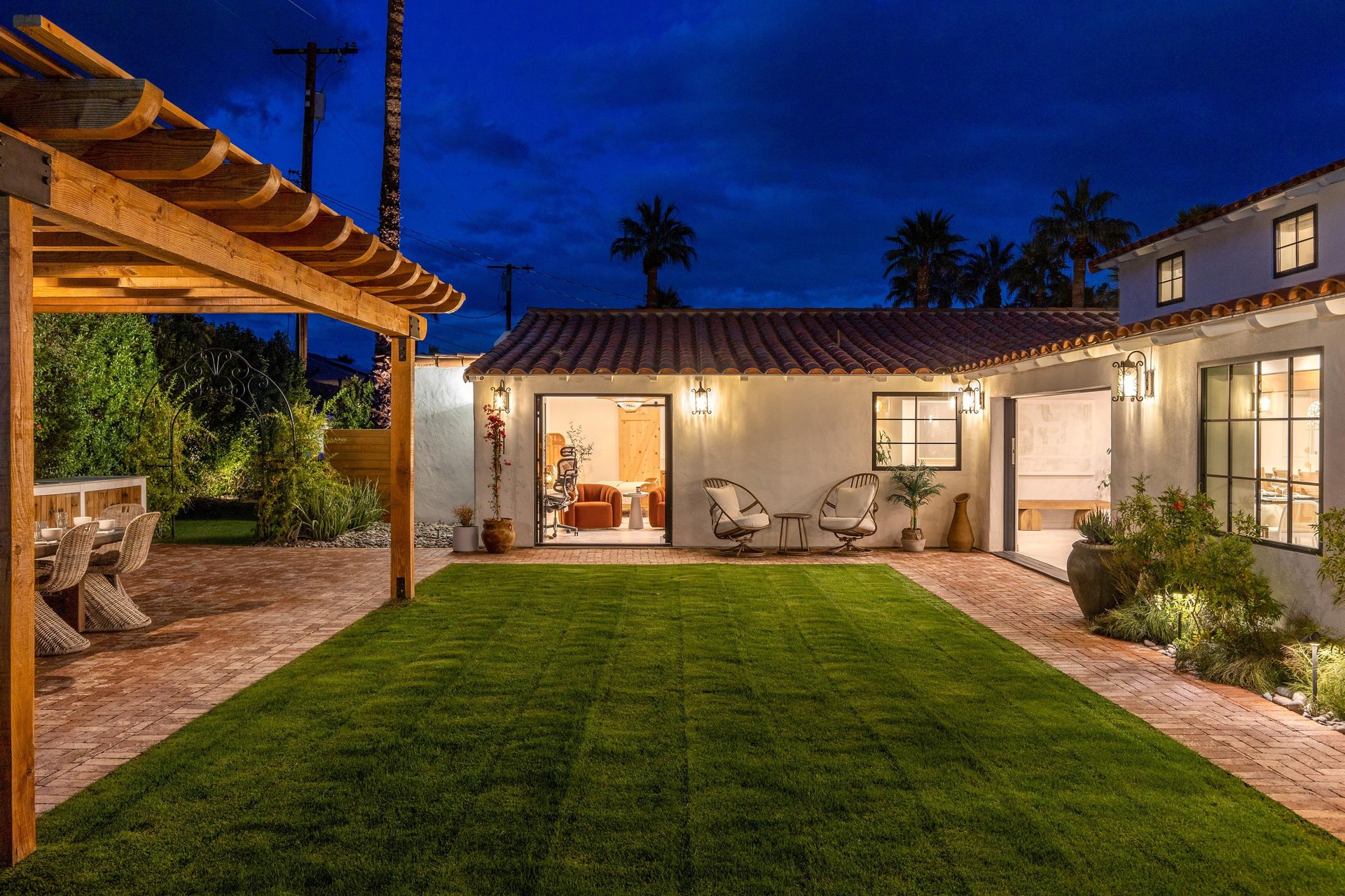 Immaculate lawn