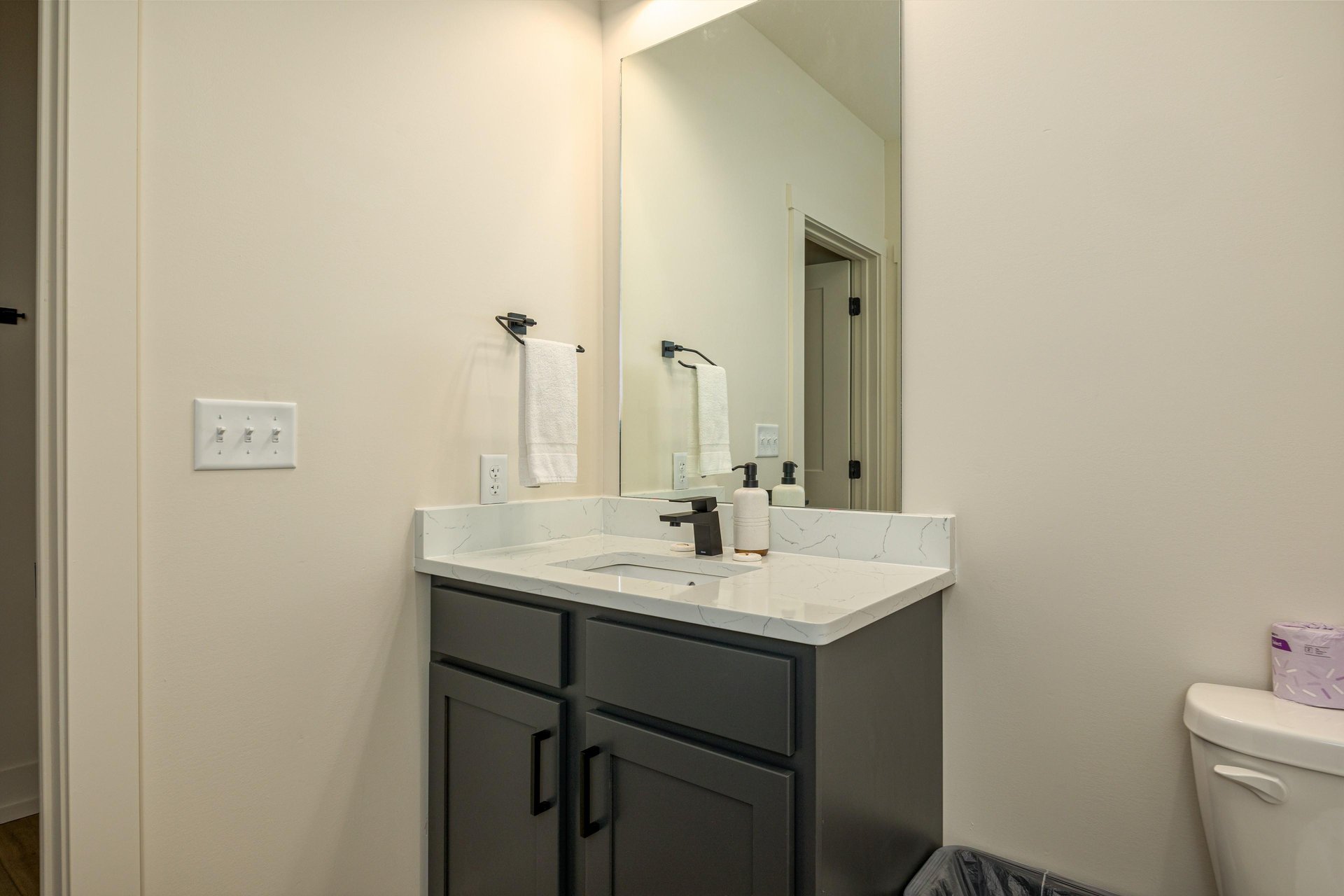 Bathroom Sink at Hickory Haven