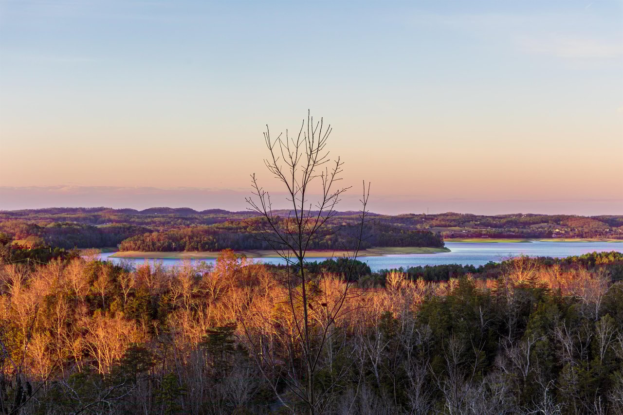View from Grand View, a 3 bedroom cabin rental located in Sevierville