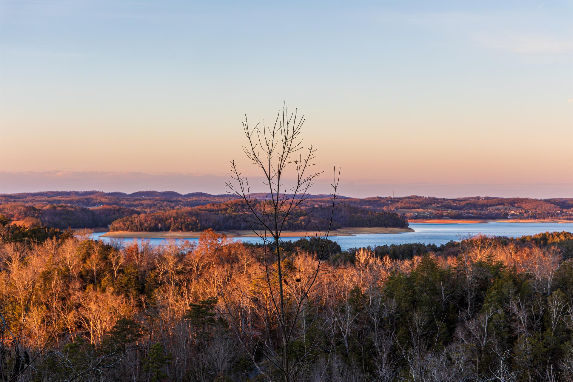 View from Grand View, a 3 bedroom cabin rental located in Sevierville