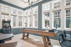 Living and Game Room, 1st Floor