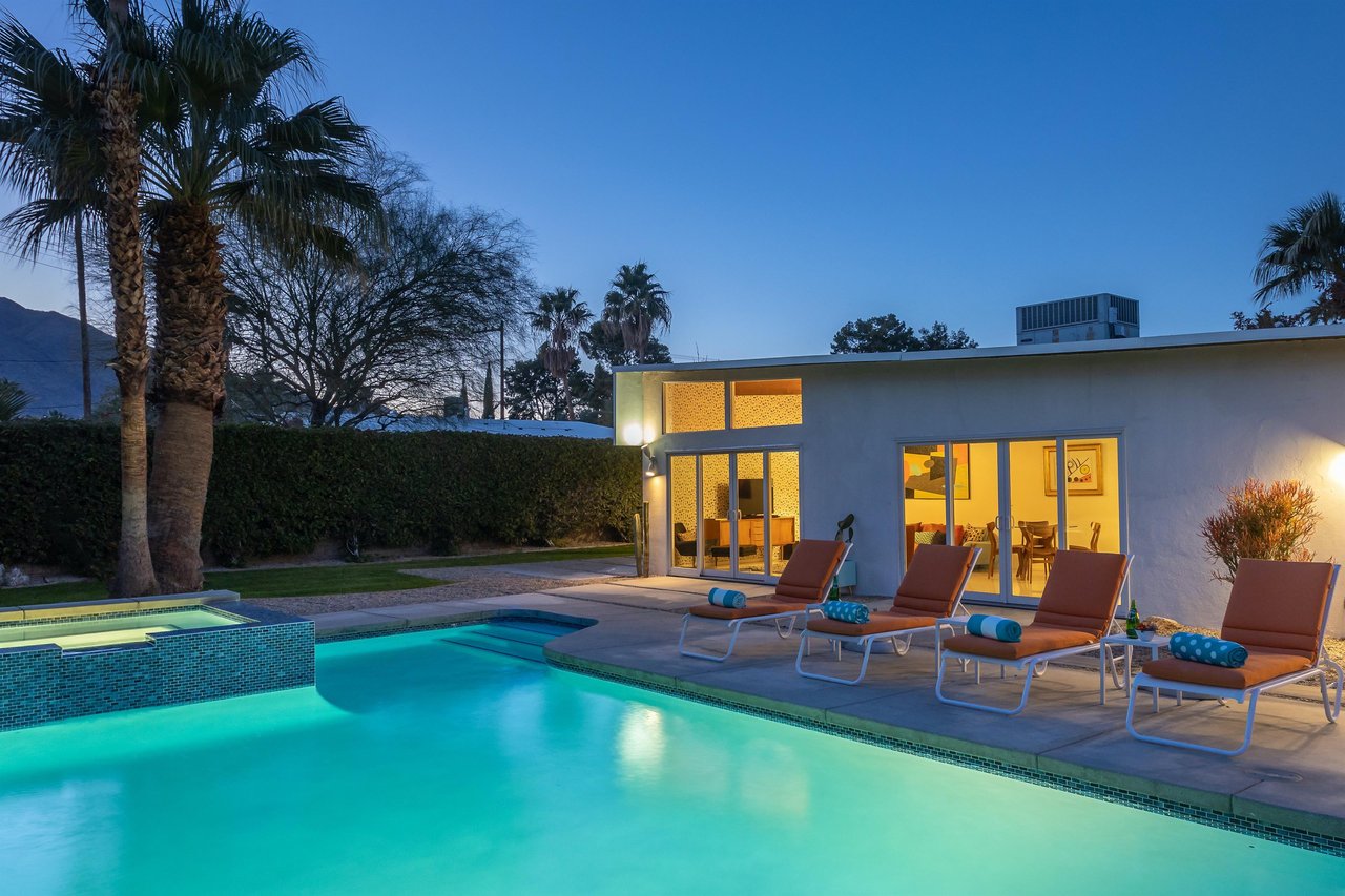 An evening swim is a must