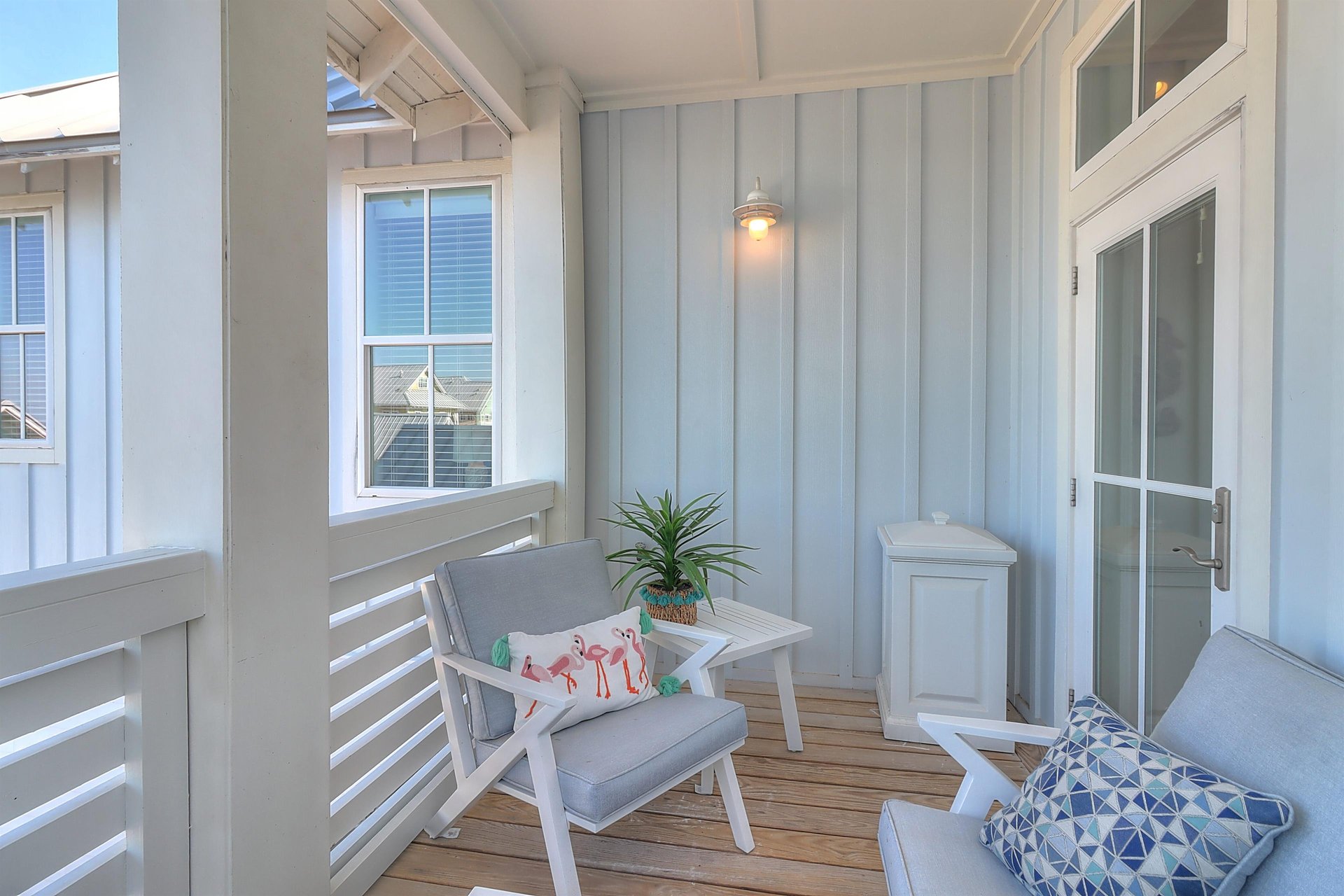 Back Balcony, 2nd Floor