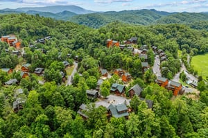 Aerial pictures around Loving Every Minute