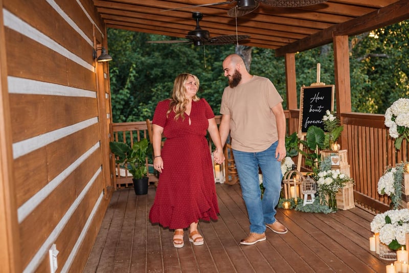 This covered deck showcases the propertys inviting outdoor gathering space, thoughtfully set up and ready for memorable moments together.