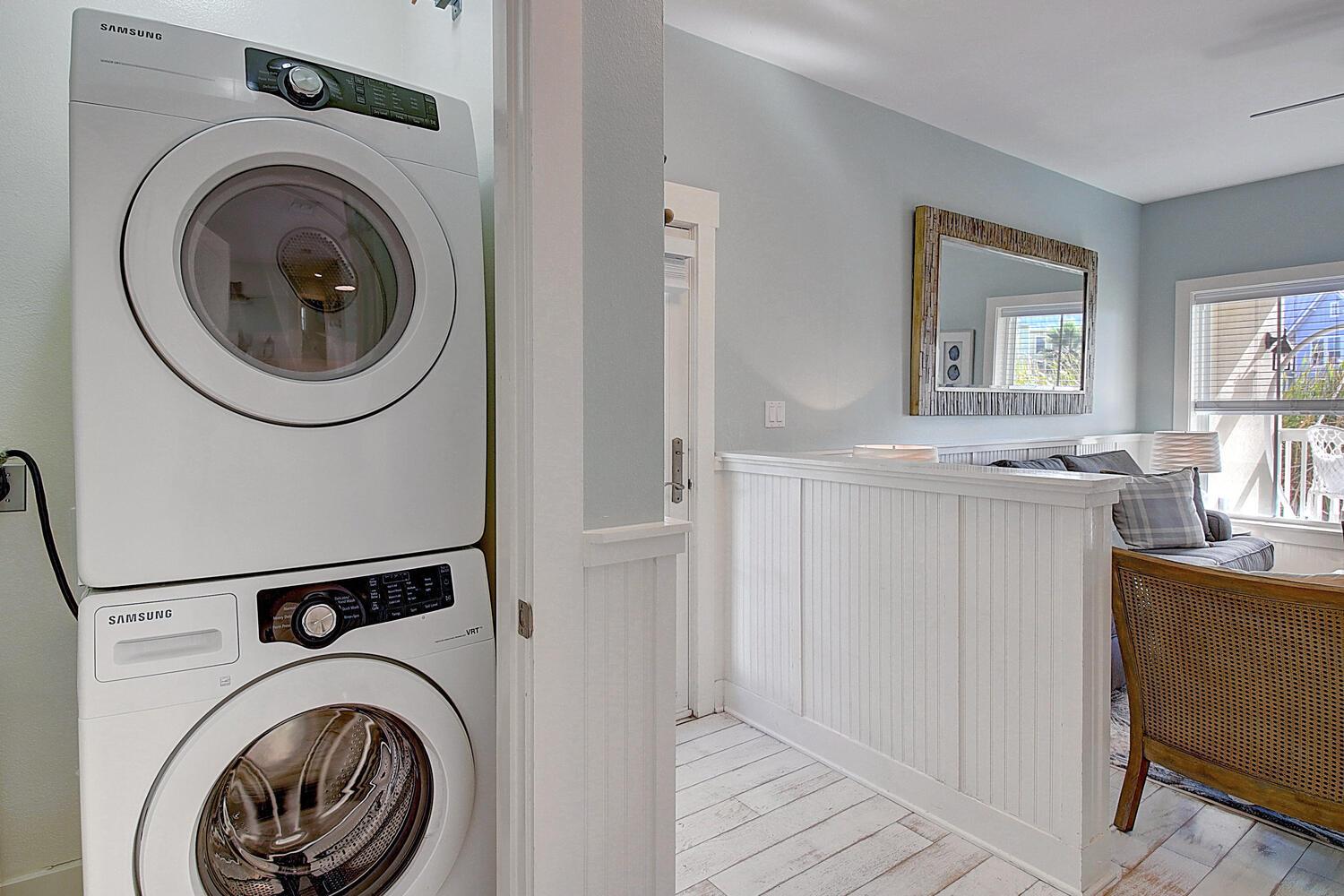 First Floor Laundry and Elevator Access