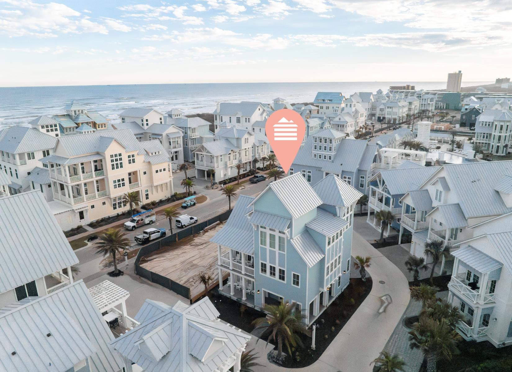 Aerial View, Location