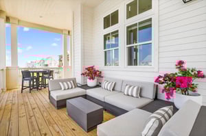 Balcony off Kitchen  Living Room, 2nd Floor