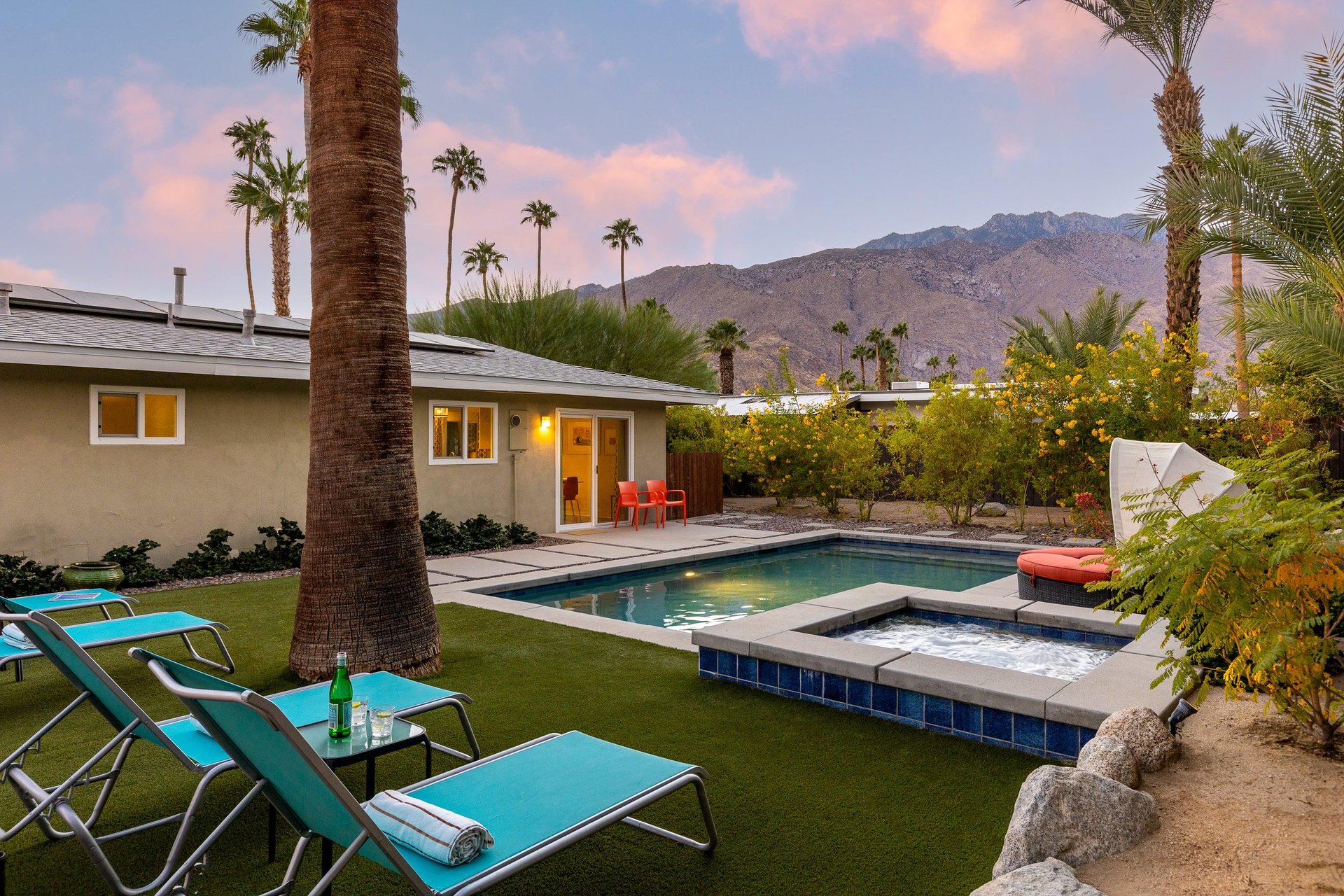 Lounge by the Pool in the Afternoons