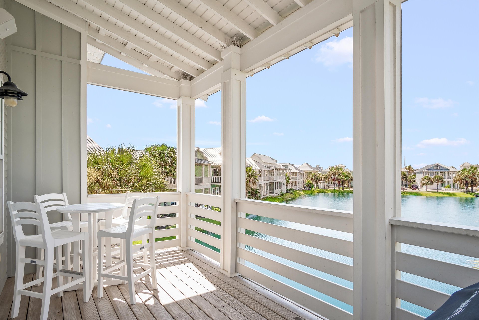 2nd Floor Balcony Overlooking Lake Colby