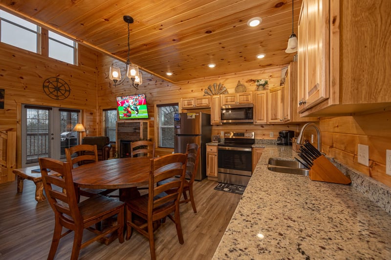 Eat in kitchen with table