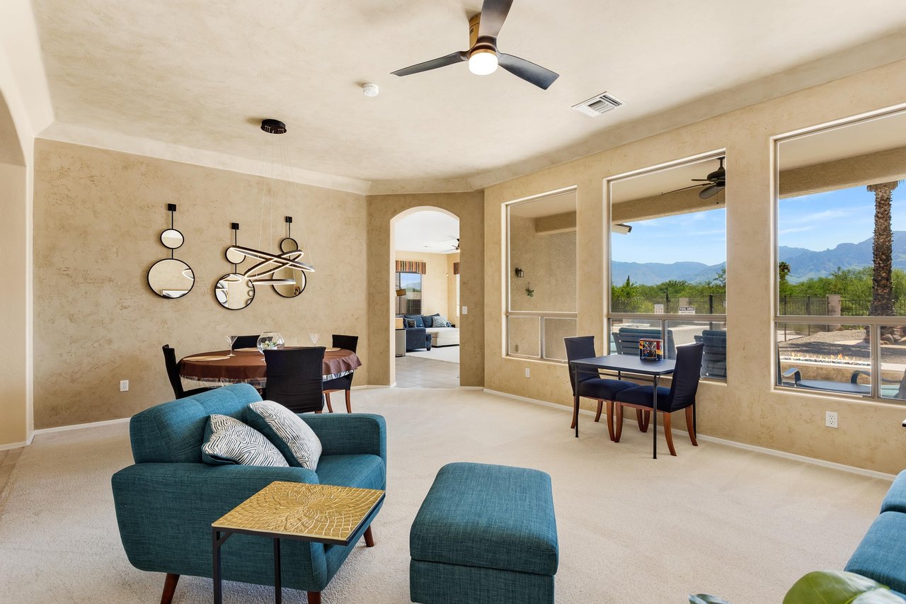 Formal dining area
