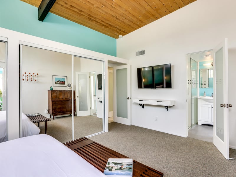 A flatscreen TV in every room