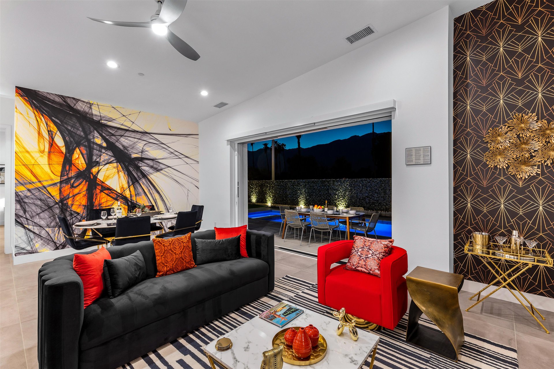 Relax in the living room