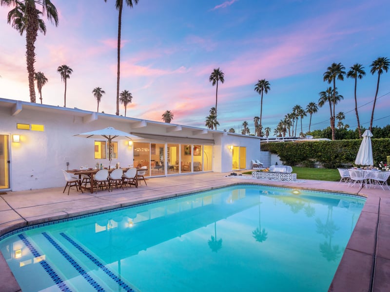 Enjoy your evenings poolside