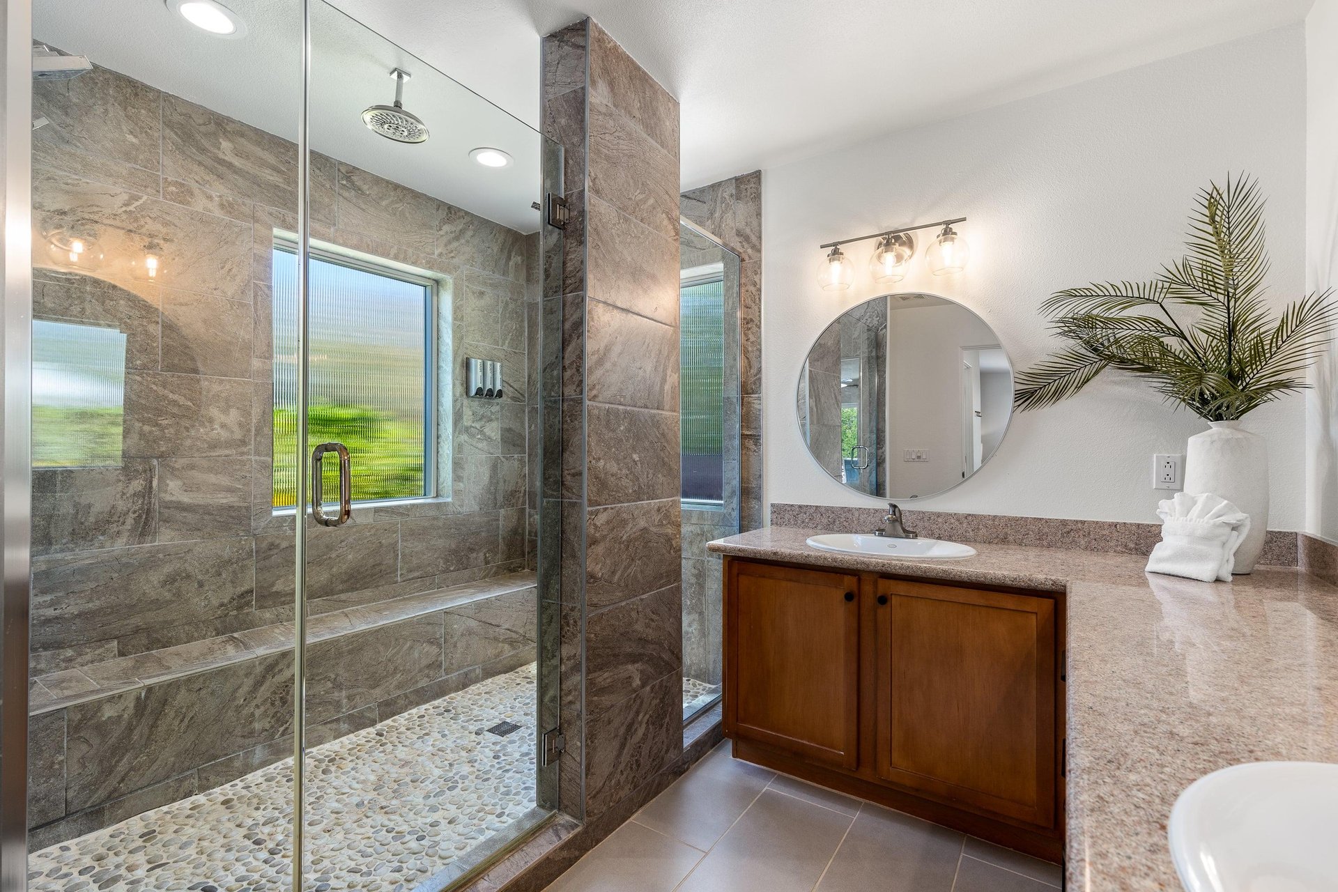 Walk in shower