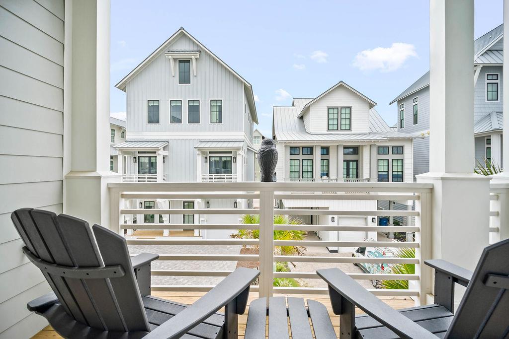 Private Balcony Seating Off Bedroom