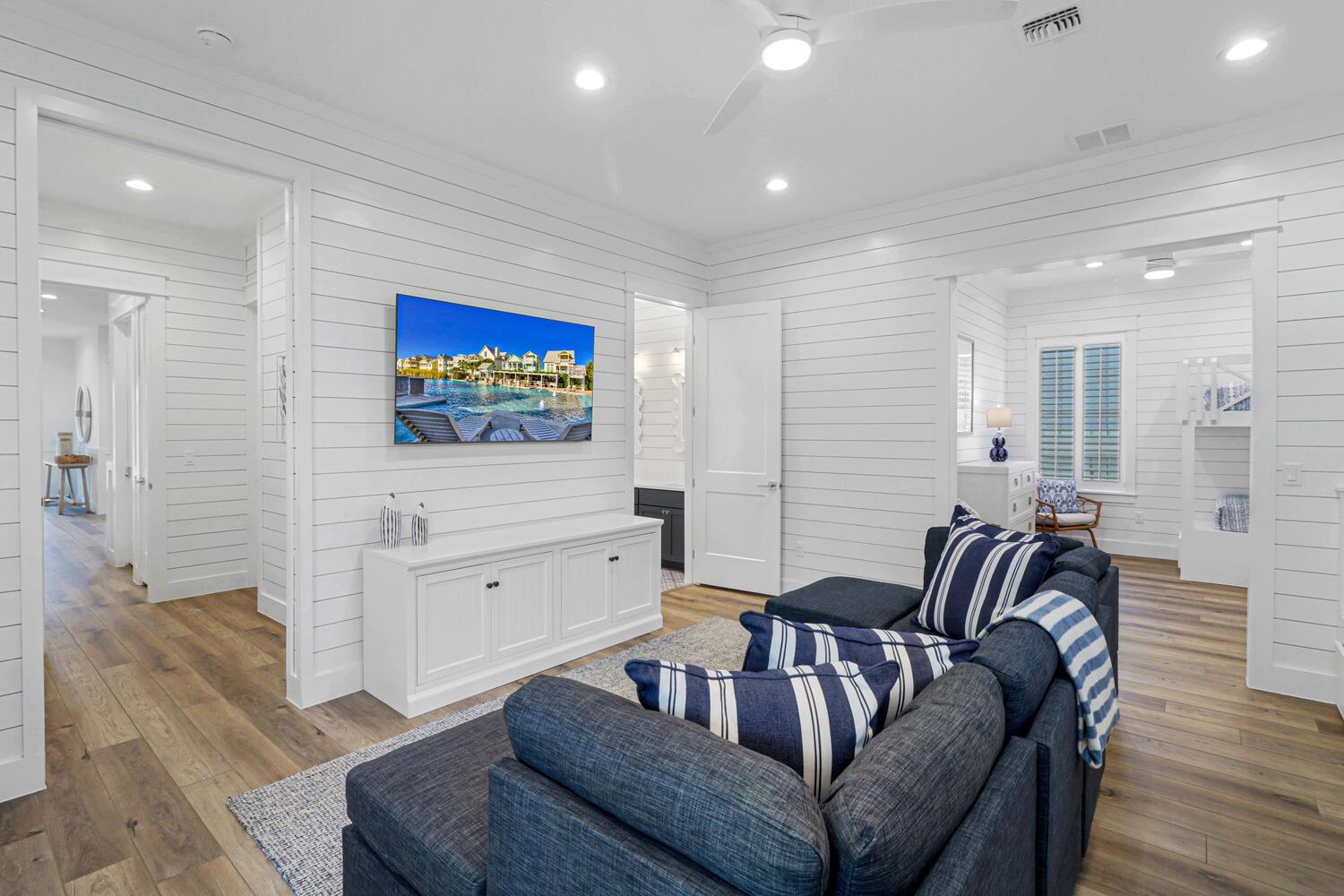 Bunk Room and Living Area, 1st Floor