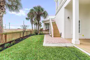 Fenced in Back Yard with 2nd Floor Access